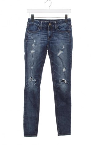 Blugi de femei American Eagle, Mărime XS, Culoare Albastru, Preț 56,48 Lei