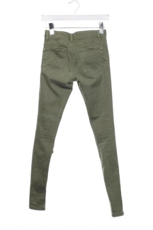 Blugi de femei Bershka, Mărime XS, Culoare Verde, Preț 72,99 Lei