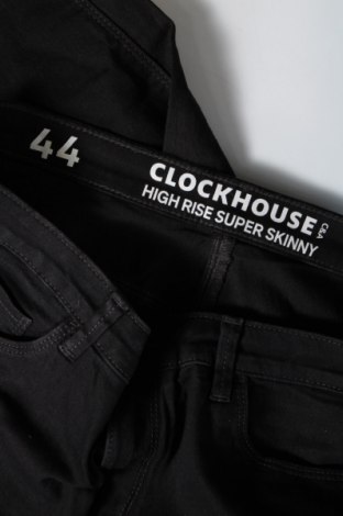 Blugi de femei Clockhouse, Mărime XL, Culoare Negru, Preț 24,99 Lei