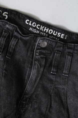 Blugi de femei Clockhouse, Mărime XXS, Culoare Negru, Preț 29,99 Lei