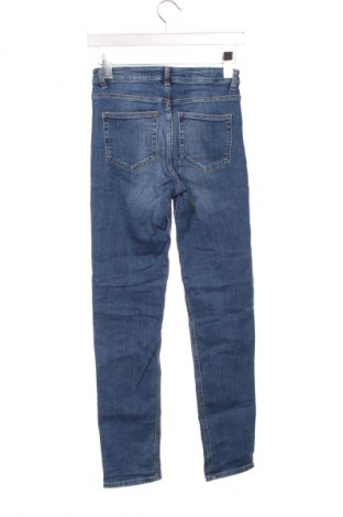 Damskie jeansy H&M Conscious Collection, Rozmiar XS, Kolor Niebieski, Cena 28,99 zł