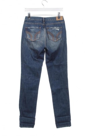 Damskie jeansy Hollister, Rozmiar S, Kolor Niebieski, Cena 93,99 zł