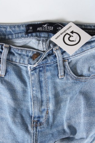 Blugi de femei Hollister, Mărime XS, Culoare Albastru, Preț 18,99 Lei