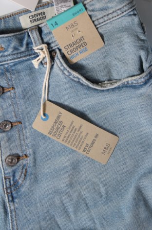 Damskie jeansy Marks & Spencer, Rozmiar XL, Kolor Niebieski, Cena 76,02 zł