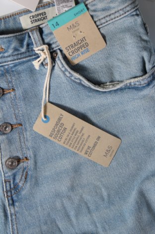 Blugi de femei Marks & Spencer, Mărime XL, Culoare Albastru, Preț 79,99 Lei