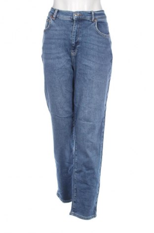 Дамски дънки Perfect Jeans By Gina Tricot, Размер XL, Цвят Син, Цена 13,60 лв.