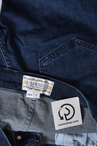 Damskie jeansy SikSilk, Rozmiar L, Kolor Niebieski, Cena 40,99 zł