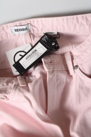 Damen Jeans Weekday, Größe M, Farbe Rosa, Preis € 14,99