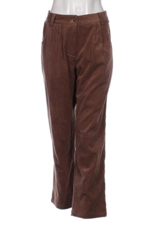Γυναικείο κοτλέ παντελόνι, Μέγεθος M, Χρώμα Καφέ, Τιμή 14,23 €
