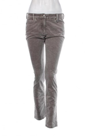 Pantaloni de velvet de femei Daniel Hechter, Mărime S, Culoare Gri, Preț 34,99 Lei