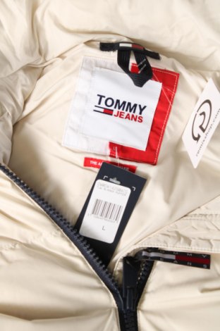 Női mellény Tommy Jeans, Méret L, Szín Bézs, Ár 43 799 Ft