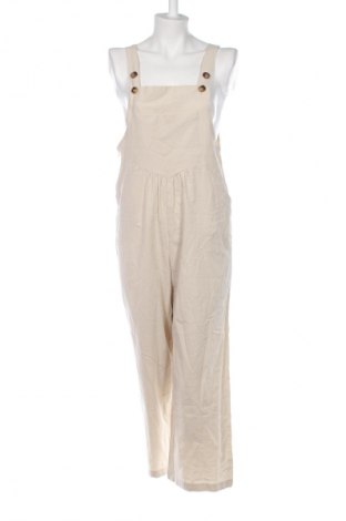 Damen Overall, Größe L, Farbe Beige, Preis 17,39 €