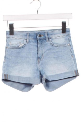 Γυναικείο κοντό παντελόνι H&M, Μέγεθος XXS, Χρώμα Μπλέ, Τιμή 6,00 €