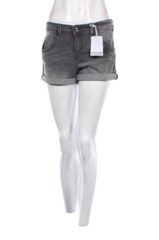Γυναικείο κοντό παντελόνι Inside, Μέγεθος L, Χρώμα Γκρί, Τιμή 15,98 €