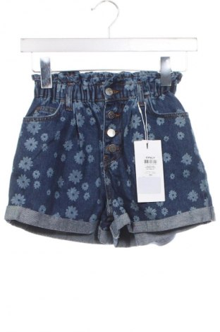 Γυναικείο κοντό παντελόνι ONLY, Μέγεθος XXS, Χρώμα Μπλέ, Τιμή 23,71 €