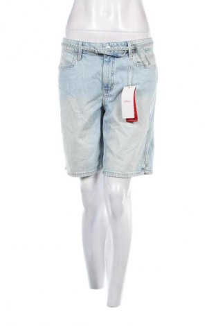 Γυναικείο κοντό παντελόνι S.Oliver, Μέγεθος M, Χρώμα Μπλέ, Τιμή 39,69 €
