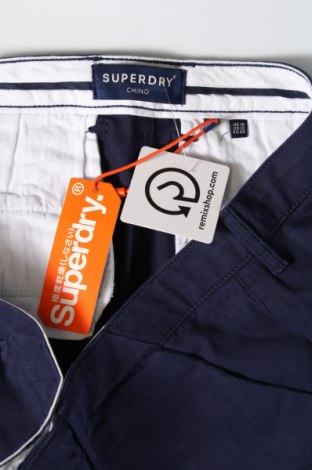 Γυναικείο κοντό παντελόνι Superdry, Μέγεθος XL, Χρώμα Μπλέ, Τιμή 15,88 €