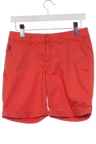 Pantaloni scurți de femei U.S. Polo Assn., Mărime XS, Culoare Roșu, Preț 67,35 Lei