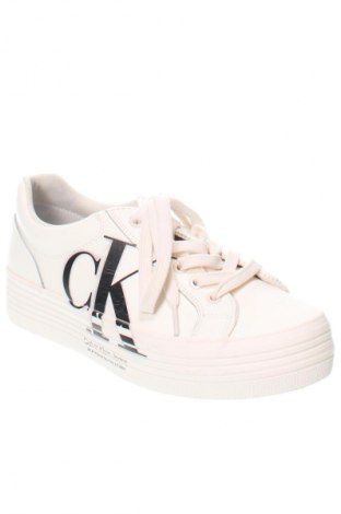 Damenschuhe Calvin Klein Jeans, Größe 39, Farbe Ecru, Preis 80,99 €