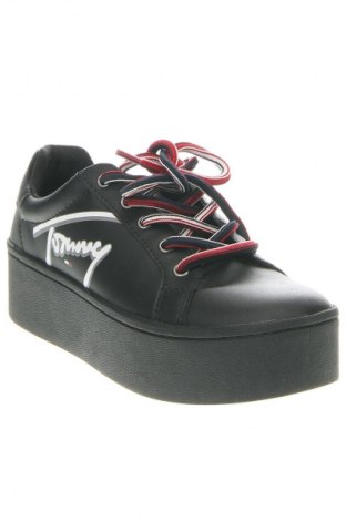 Damenschuhe Tommy Jeans, Größe 37, Farbe Schwarz, Preis 104,79 €