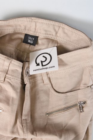 Damenhose, Größe XS, Farbe Beige, Preis € 5,49