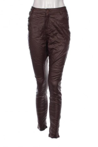 Γυναικείο παντελόνι, Μέγεθος XL, Χρώμα Καφέ, Τιμή 7,18 €