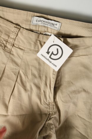 Pantaloni de femei Clockhouse, Mărime S, Culoare Bej, Preț 17,99 Lei