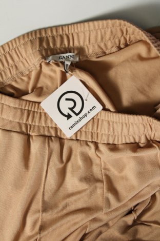 Damenhose Ganni, Größe M, Farbe Beige, Preis € 31,27