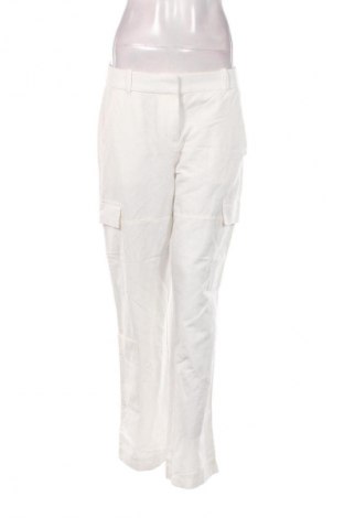 Pantaloni de femei H&M, Mărime M, Culoare Alb, Preț 76,99 Lei