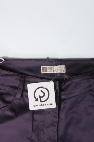 Pantaloni de femei Mais Il Est Ou Le Soleil, Mărime M, Culoare Mov, Preț 15,49 Lei