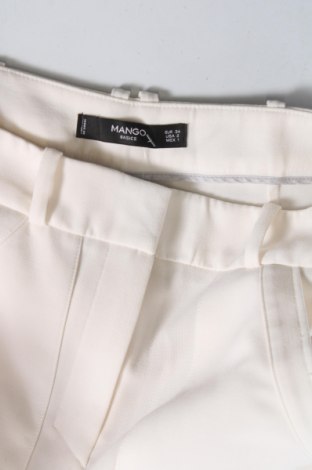 Pantaloni de femei Mango, Mărime XS, Culoare Alb, Preț 86,73 Lei