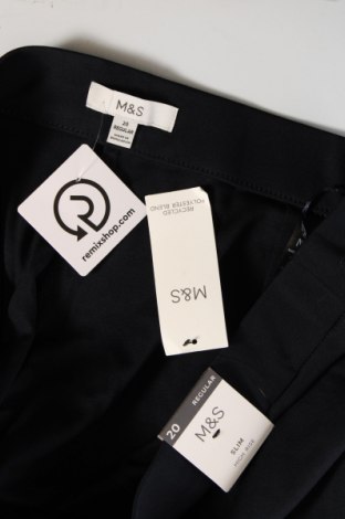 Pantaloni de femei Marks & Spencer, Mărime XXL, Culoare Albastru, Preț 68,88 Lei