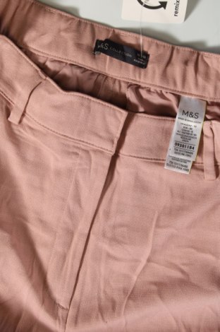 Pantaloni de femei Marks & Spencer, Mărime M, Culoare Roz, Preț 13,99 Lei