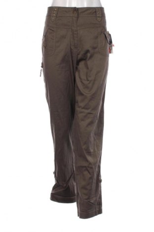 Pantaloni de femei Nkd, Mărime XL, Culoare Verde, Preț 60,53 Lei