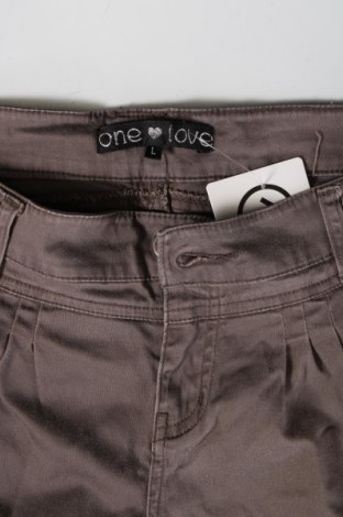 Pantaloni de femei One Love, Mărime L, Culoare Maro, Preț 29,34 Lei