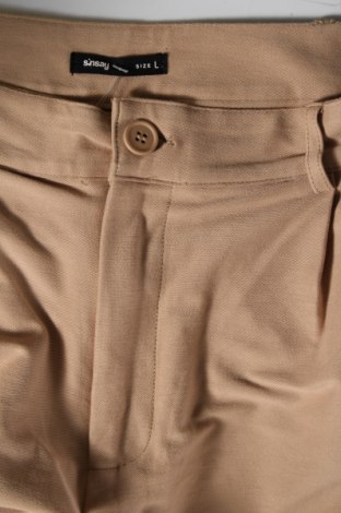 Damenhose Sinsay, Größe L, Farbe Beige, Preis € 11,31