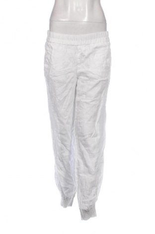 Pantaloni de femei Sisley, Mărime M, Culoare Alb, Preț 78,99 Lei