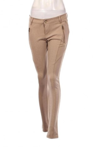 Damenhose Terranova, Größe L, Farbe Beige, Preis 6,99 €