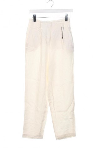 Pantaloni de femei Tommy Hilfiger, Mărime XS, Culoare Alb, Preț 205,99 Lei