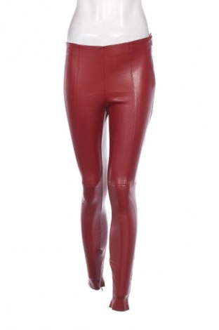 Дамски панталон Zara, Размер S, Цвят Червен, Цена 9,45 лв.