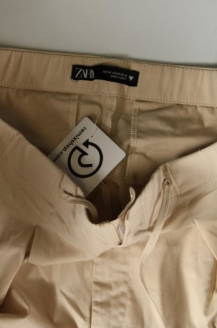 Damenhose Zara, Größe M, Farbe Beige, Preis 13,84 €