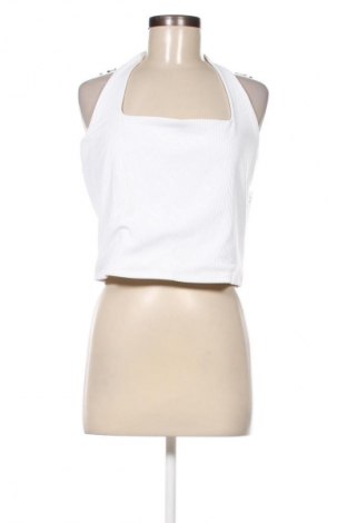 Γυναικείο αμάνικο μπλουζάκι Abercrombie & Fitch, Μέγεθος XL, Χρώμα Λευκό, Τιμή 31,96 €