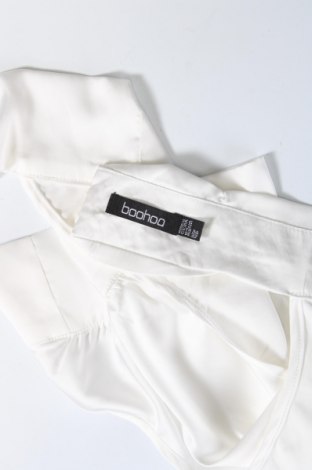 Γυναικείο αμάνικο μπλουζάκι Boohoo, Μέγεθος XXS, Χρώμα Λευκό, Τιμή 6,62 €