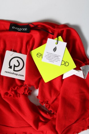 Tricou de damă Even&Odd, Mărime XL, Culoare Roșu, Preț 31,09 Lei