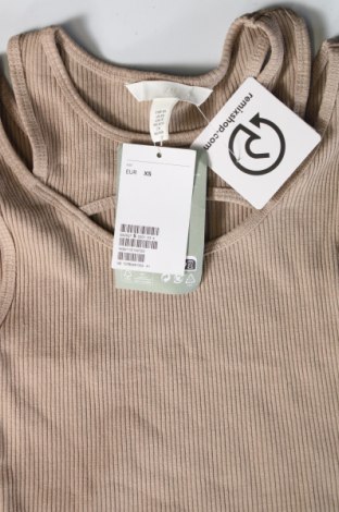 Dámske tielko  H&M, Veľkosť XS, Farba Kremová, Cena  11,91 €