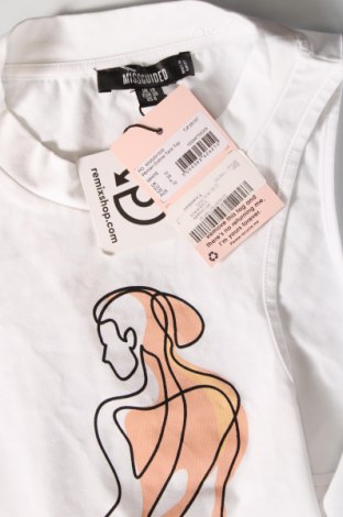 Dámske tielko  Missguided, Veľkosť M, Farba Biela, Cena  3,95 €