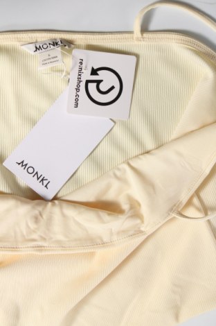 Tricou de damă Monki, Mărime L, Culoare Galben, Preț 27,99 Lei