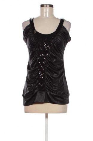 Γυναικείο αμάνικο μπλουζάκι Okay, Μέγεθος M, Χρώμα Μαύρο, Τιμή 2,73 €