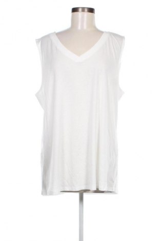 Γυναικείο αμάνικο μπλουζάκι S.Oliver, Μέγεθος XXL, Χρώμα Λευκό, Τιμή 15,98 €
