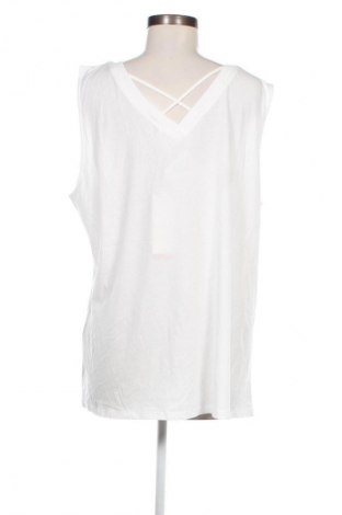 Γυναικείο αμάνικο μπλουζάκι S.Oliver, Μέγεθος XXL, Χρώμα Λευκό, Τιμή 15,98 €